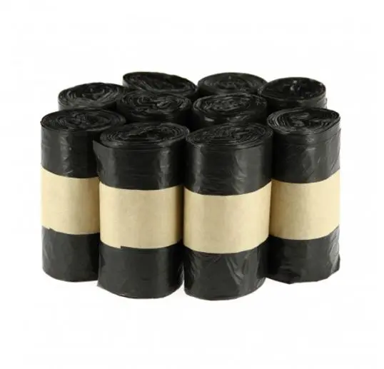 600029 - SAC POUBELLE 50L HD NOIR 14µ 350+165(x2)