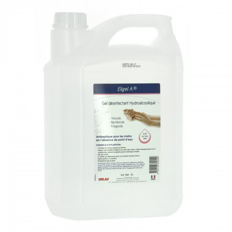 806035 - GEL HYDROALCOOLIQUE BIDON 5L