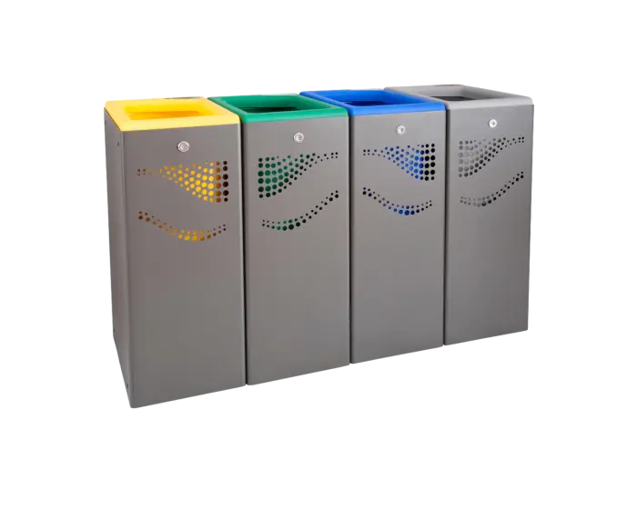 205060 - POUBELLE TRI SELECTIF JAUNE