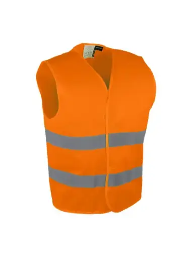 101010 - GILET HAUTE VISIBILITE ORANGE T.XL