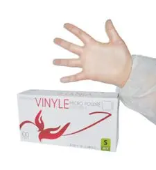 101015 - GANT VINYLE NATUREL POUDRE TAILLE 8/M