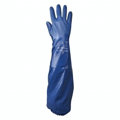 101054 - GANT PLONGE 65CM BLEU T8