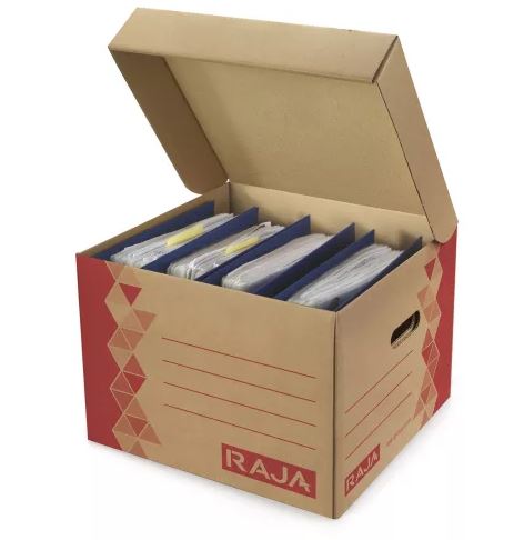 201044 - CAISSE MULTI-USAGE BRUNE 52x35x25cm