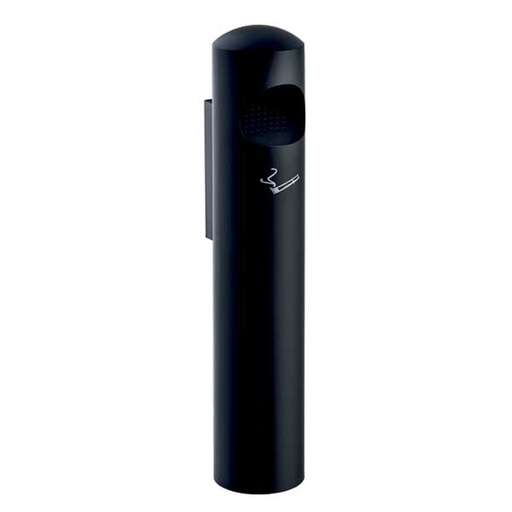 205037 - CENDRIER MURAL 5L INOX NOIR