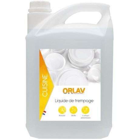 300044 - LIQUIDE DE TREMPAGE VAISSELLE 5L
