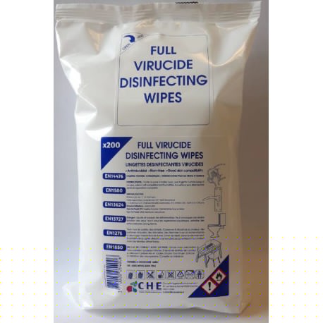 307009 - LINGETTES DESINFECTANTES SURFACES MAINS