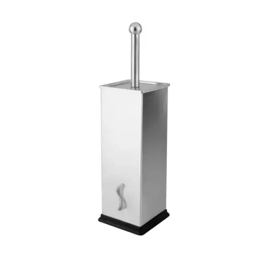 800053 - PORTE BALAYETTE MURALE INOX BROSSE