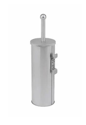 800054 - PORTE BALAYETTE MURALE INOX BROSSE