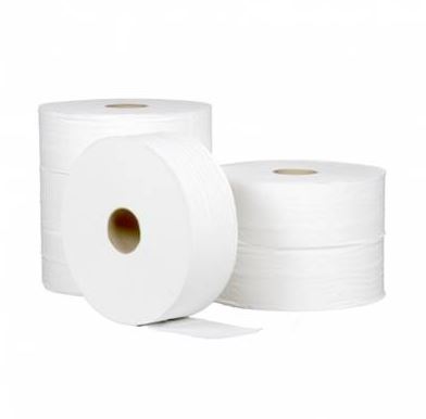 800201 - PAPIER HYGIENIQUE 2 PLIS JUMBO ECOLABEL 350M