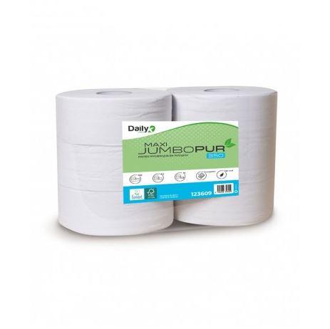 801004 - PAPIER HYGIENIQUE MAXI JUMBO ECOLABEL 350m 2 PL